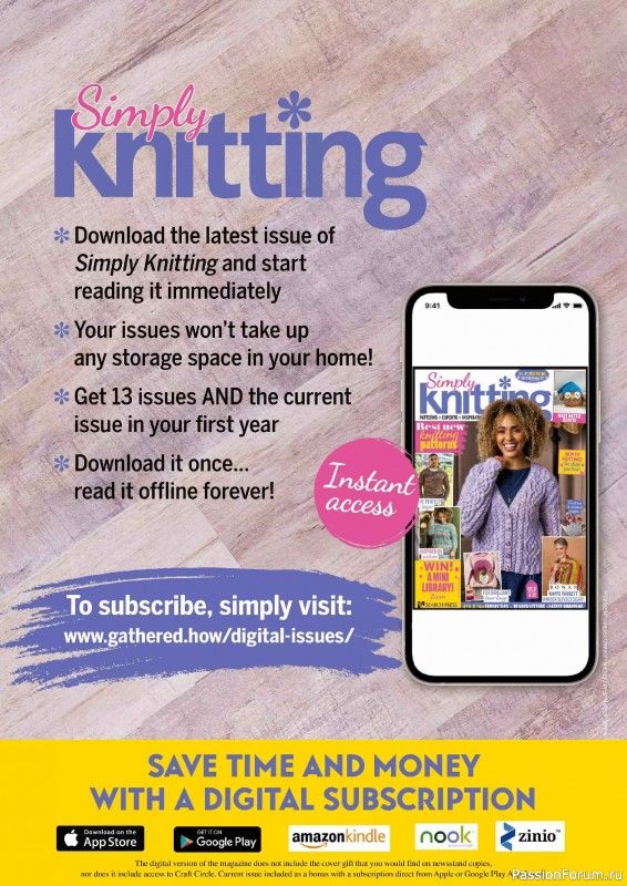 Вязаные проекты в журнале &laquo;Simply Knitting №272 2025&raquo;