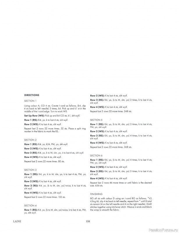 Вязаные проекты в журнале &laquo;Laine Magazine №1 2016 Autumn/Winter&raquo;.