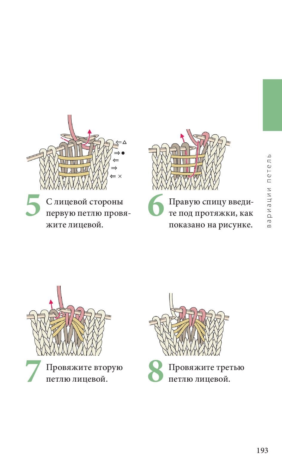 Спицы. Японское вязание