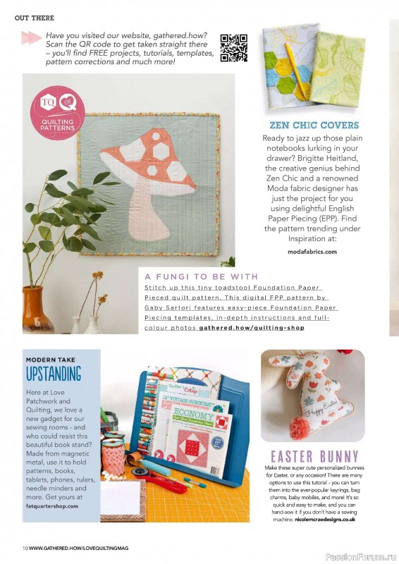 Коллекция проектов для рукодельниц в журнале «Love Patchwork & Quilting №149 2025»