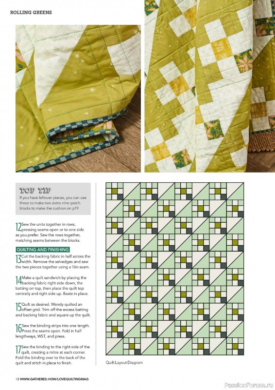 Коллекция проектов для рукодельниц в журнале «Love Patchwork & Quilting №149 2025»