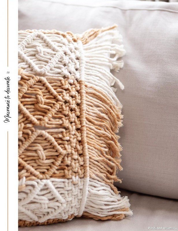 Коллекция проектов для рукодельниц в журнале «Macrame for the Home 2025»