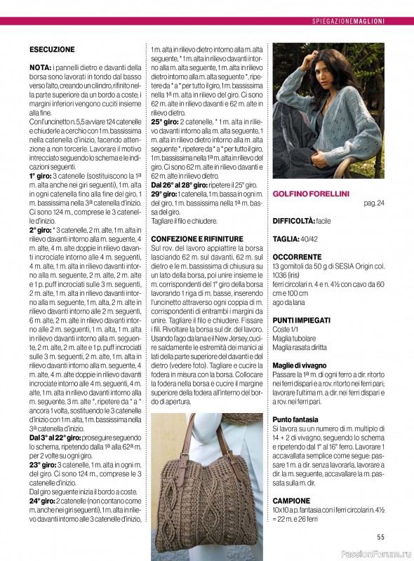 Коллекция проектов для рукодельниц в журнале «Mani di Fata Speciale №2 2025 Maglia Donna»