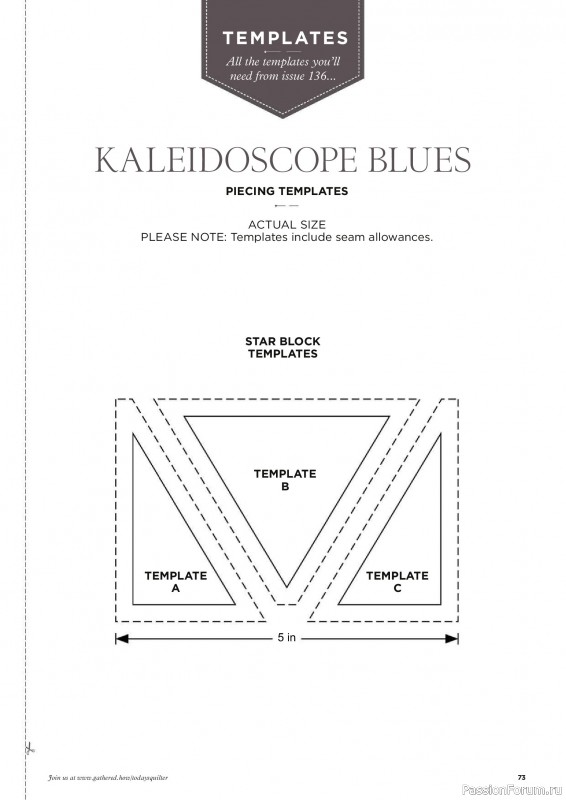 Коллекция проектов для рукодельниц в журнале &laquo;Todays Quilter №136 2026&raquo;