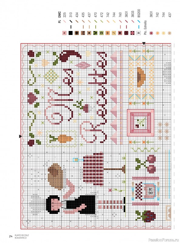 Коллекция вышивки в журнале «Labores de Ana №1 2026»