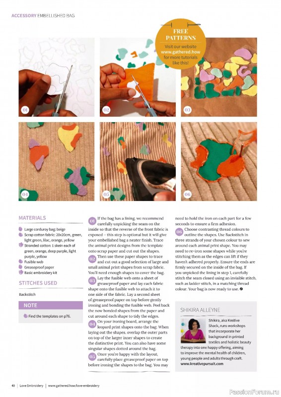 Коллекция вышивки в журнале «Love Embroidery №63 2025»