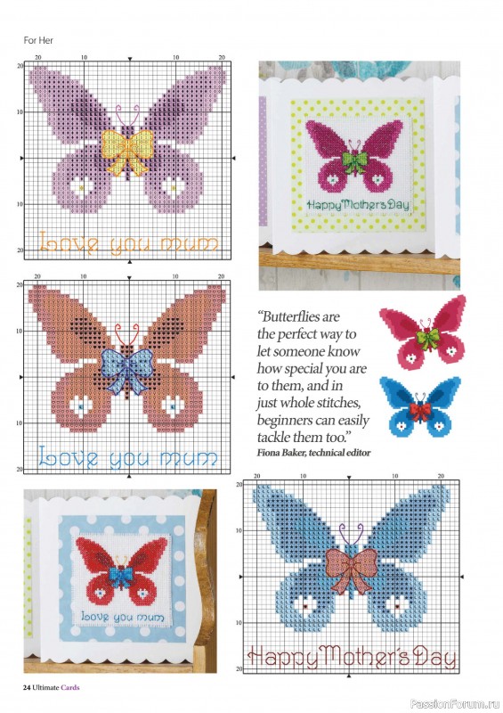 Коллекция вышивки в журнале «Ultimate CrossStitch – Cards 2026»