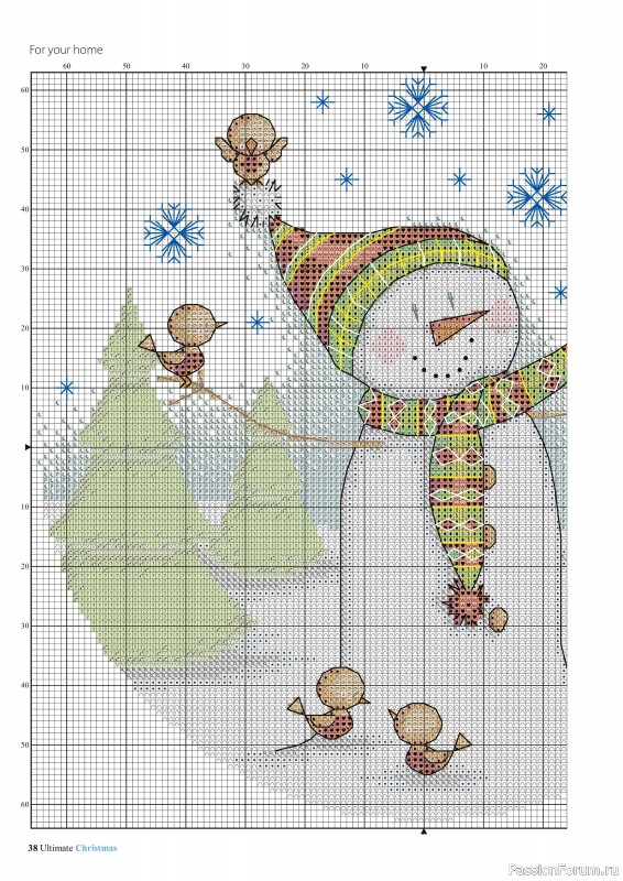 Коллекция вышивки в журнале «Ultimate CrossStitch - Christmas 2025»