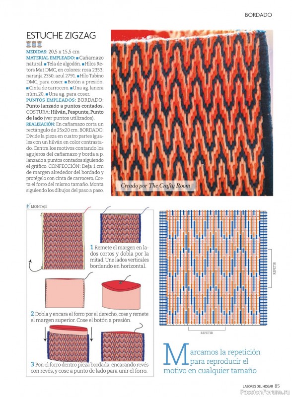 Коллекция проектов для рукодельниц в журнале «Labores del hogar №772 2024»