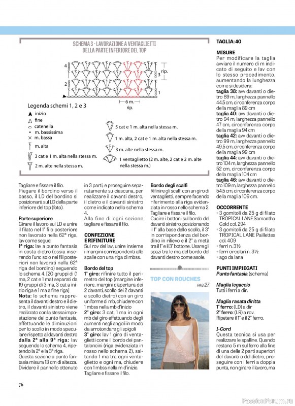 Вязаные модели в журнале &laquo;La Nuova Maglia - Marzo-Aprile 2026&raquo;