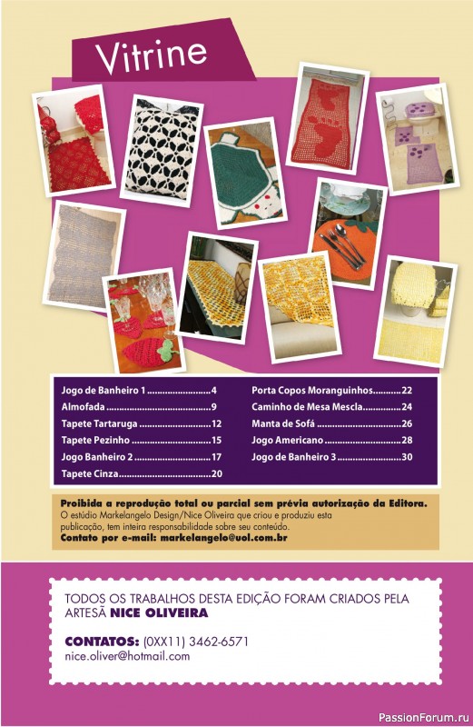 Вязаные проекты крючком в журнале «Artesanato Simples - Barbantes Ed.79 2025»