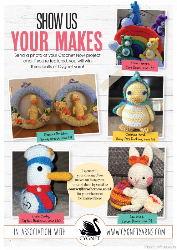 Вязаные проекты крючком в журнале &laquo;Crochet Now №134 2026&raquo;