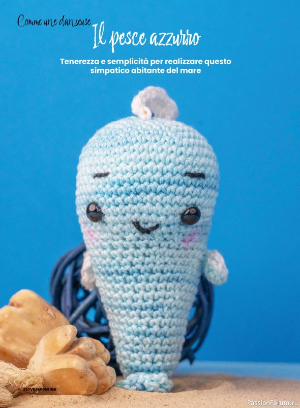 Вязаные проекты крючком в журнале «I Love Amigurumi №27 2025»