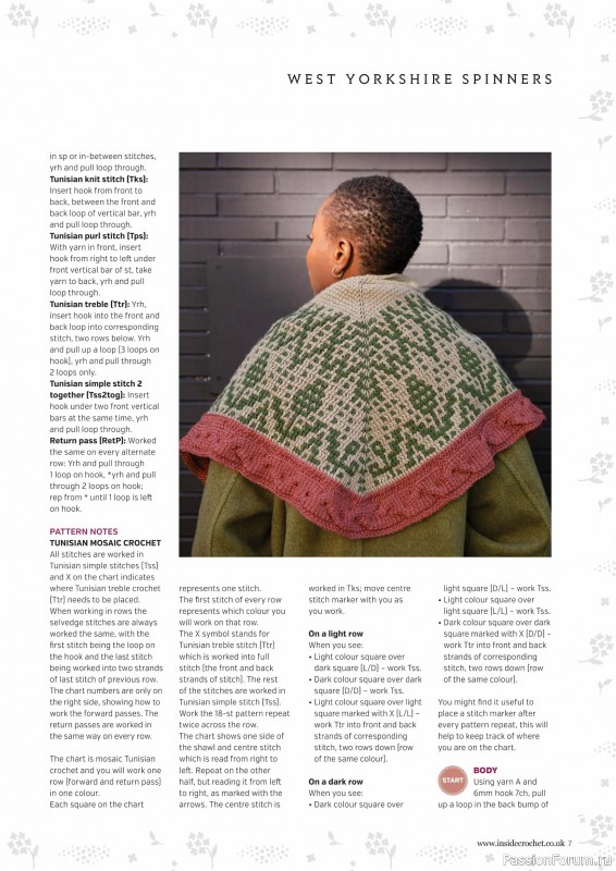 Вязаные проекты крючком в журнале &laquo;Inside Crochet №185 2025&raquo;