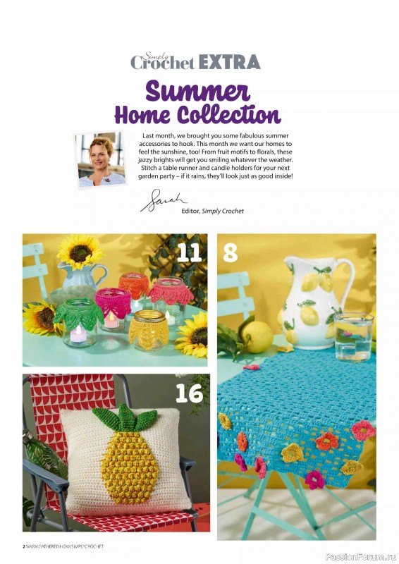 Вязаные проекты крючком в журнале «Simply Crochet №177 2026»