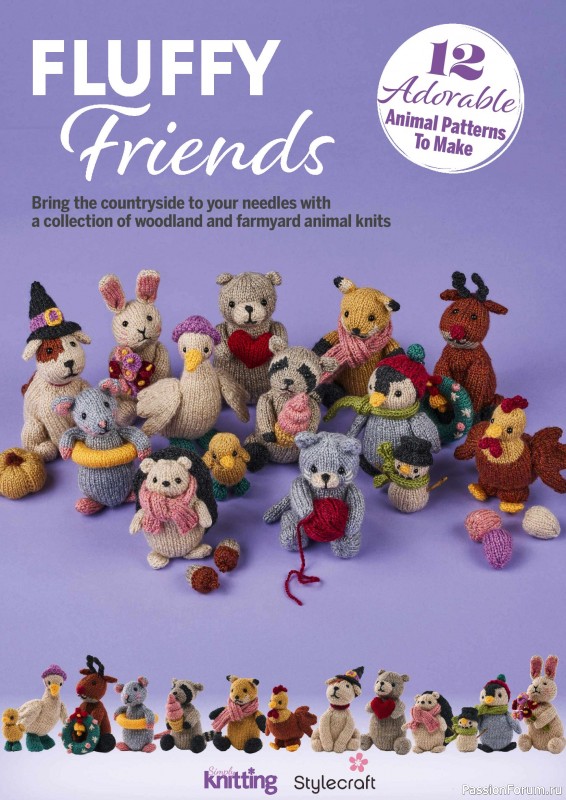 Вязаные проекты крючком в журнале «Simply Knitting №270 2025»