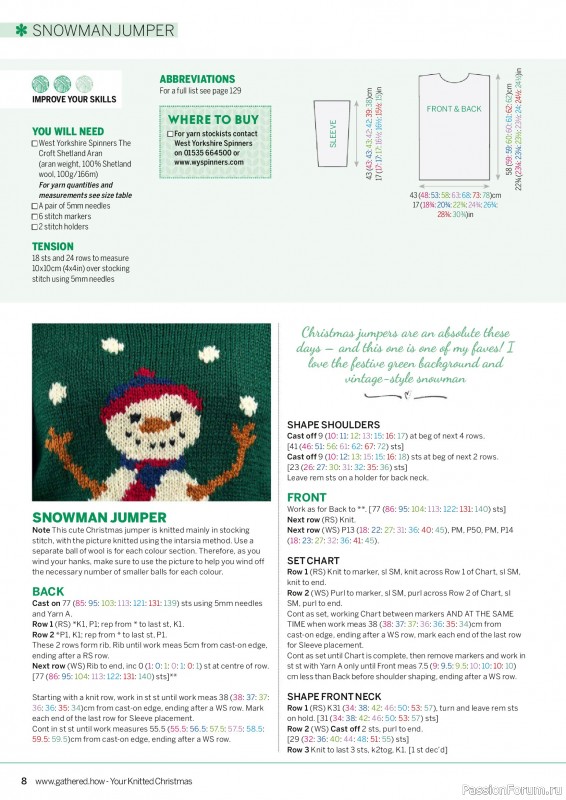 Вязаные проекты крючком в журнале «Simply Knitting - Your Knitted Christmas - 2025»
