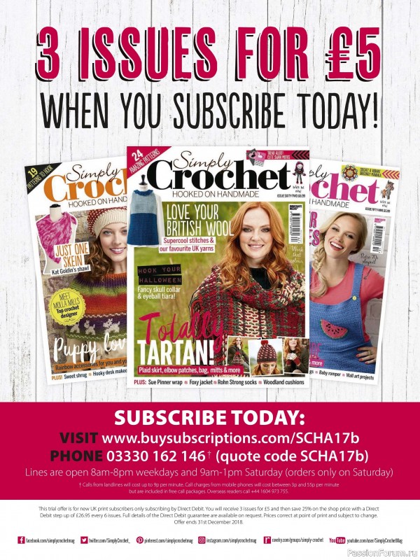 Вязаные проекты крючком в журнале «Your Crochet Christmas - 2025»