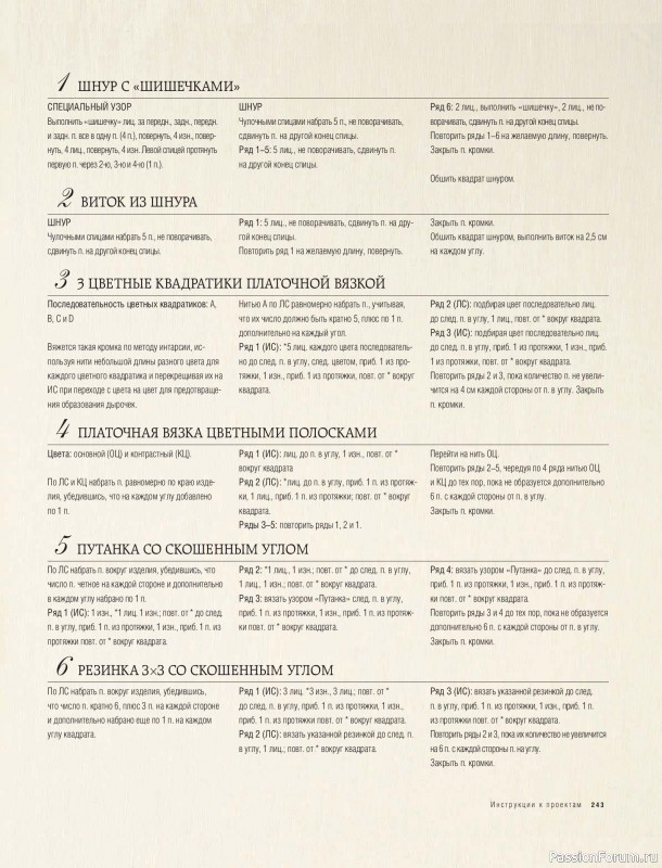 Вязаные проекты в книге &laquo;Модульное вязание на спицах&raquo;. Продолжение