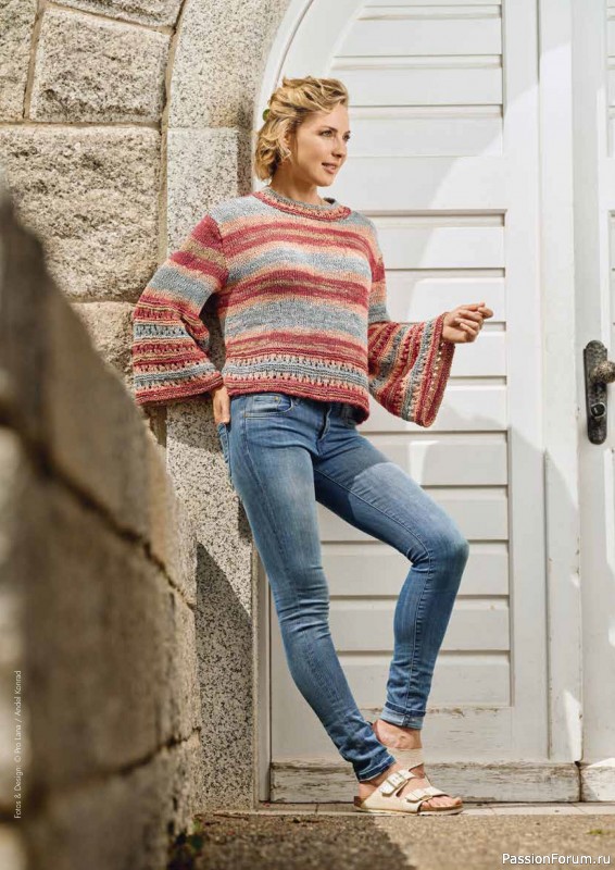 Вязаные проекты в журнале &laquo;Einfach Stricken №7 2026&raquo;