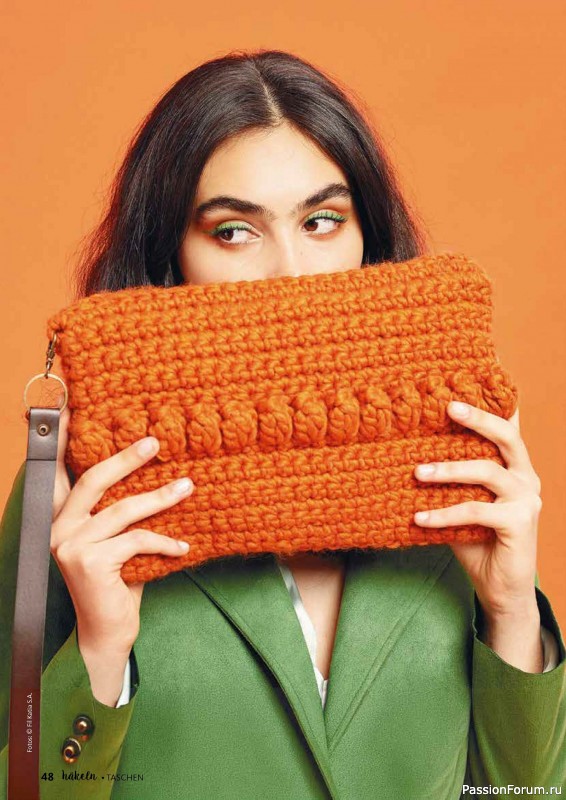 Вязаные проекты в журнале &laquo;Hakeln Spezial №2 2026 - Taschen&raquo;