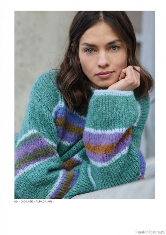 Вязаные проекты в журнале « Lana Grossa LookBook № 19 2025»
