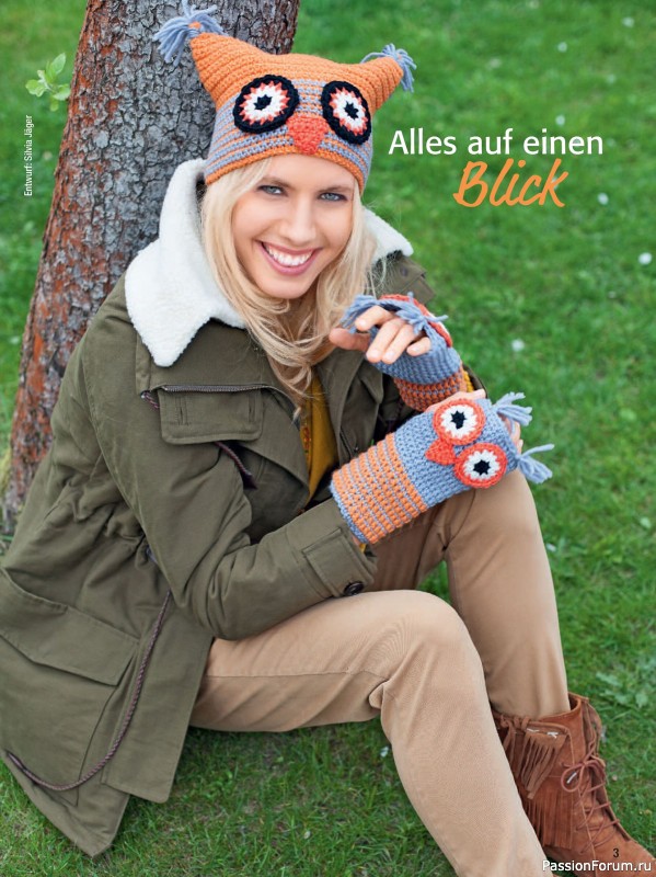 Вязаные проекты в журнале « Spaß am Häkeln №4 2025»
