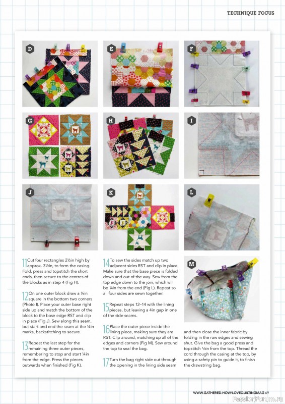 Коллекция проектов для рукодельниц в журнале «Love Patchwork & Quilting №156 2025»
