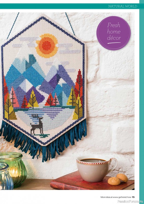 Коллекция вышивки в журнале «Ultimate CrossStitch Collection - Contemporary 2026»