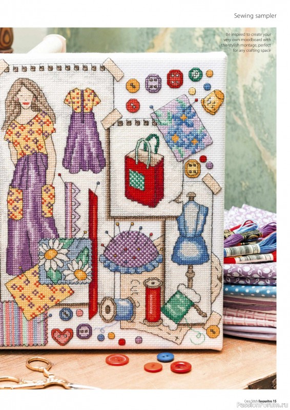 Коллекция вышивки в журнале &laquo;Cross Stitch Favourites - Hobbies 2026&raquo;