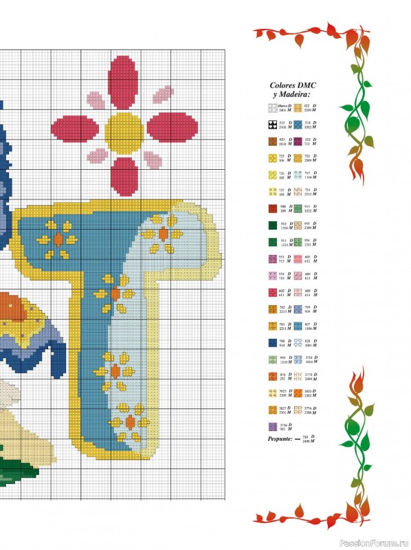 Коллекция вышивки в журнале &laquo;Solo iniciales en Punto de Cruz №2 2026&raquo;