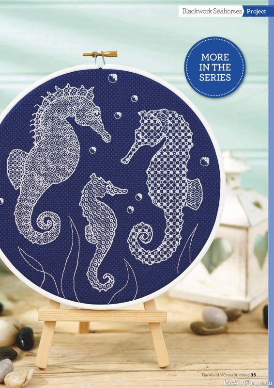 Коллекция вышивки в журнале &laquo;The World of Cross Stitching №368 2025&raquo;