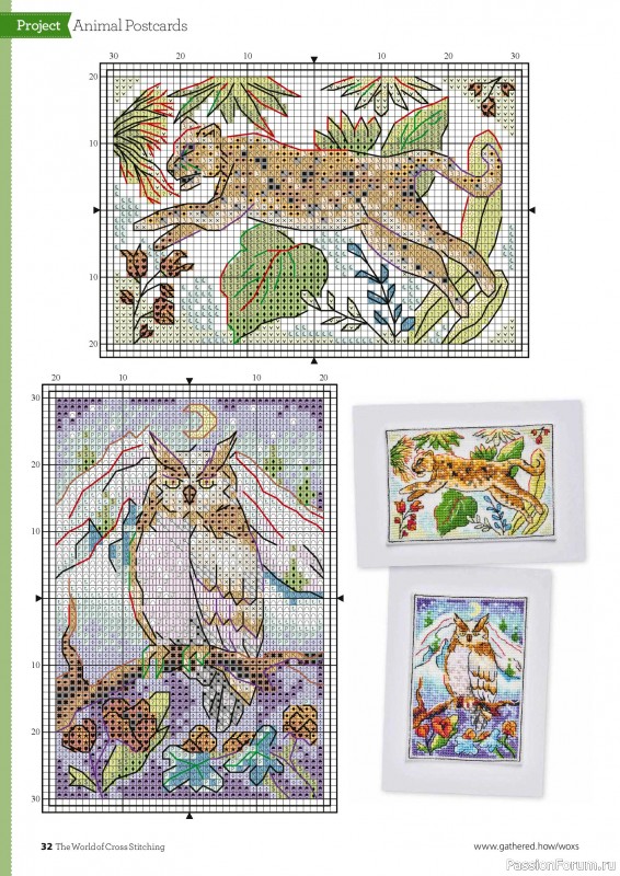 Коллекция вышивки в журнале &laquo;The World of Cross Stitching №371 2026&raquo;