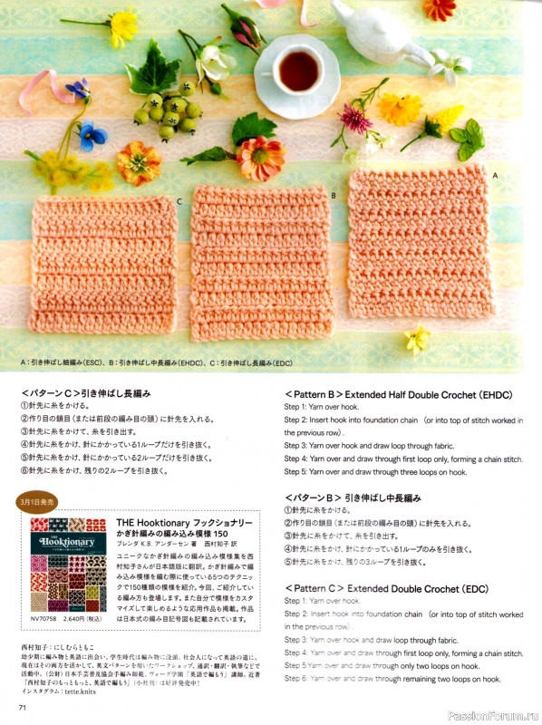 Вязаные модели в журнале &laquo;Keito Dama №201 - Spring 2024&raquo;