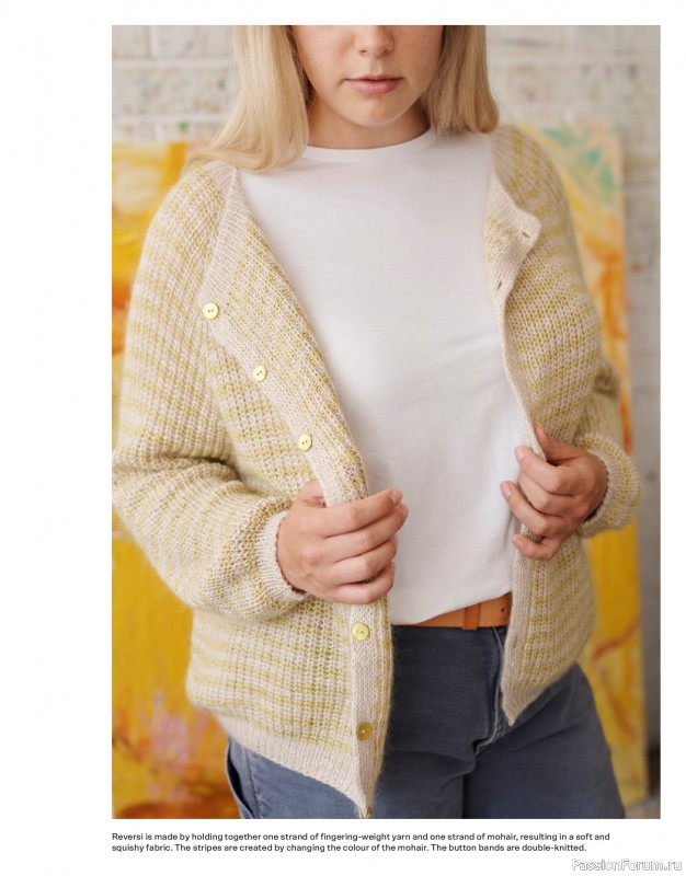 Вязаные модели в журнале «Laine Magazine №24 2025 Spring»