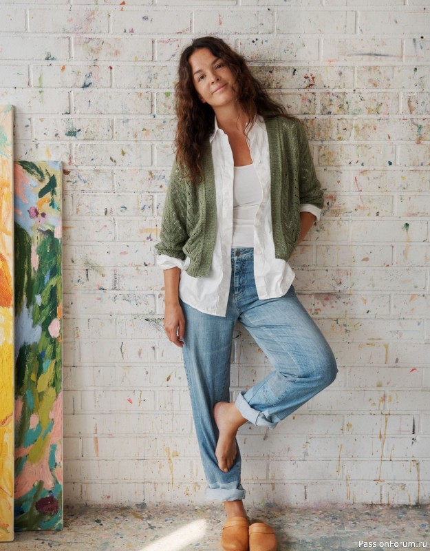 Вязаные модели в журнале «Laine Magazine №24 2025 Spring»