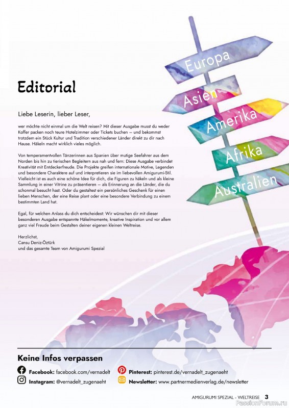 Вязаные проекты крючком в журнале &laquo;Amigurumi Spezial №3 2026&raquo;