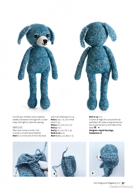 Вязаные проекты крючком в журнале «Fun Crochet Magazine №13 2025»