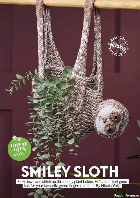 Вязаные проекты крючком в журнале «Simply Knitting №268 2025»