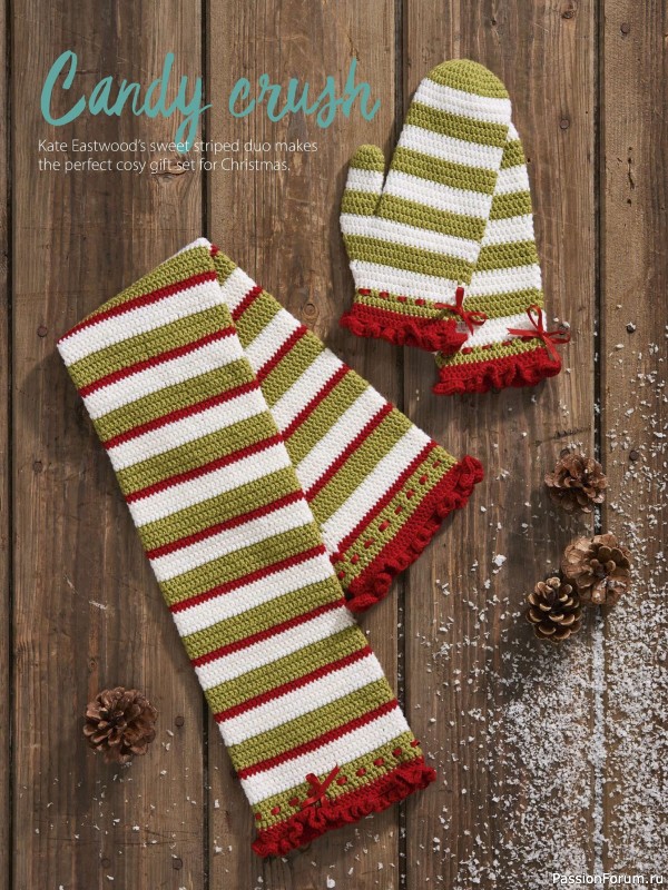 Вязаные проекты крючком в журнале «Your Crochet Christmas - 2025»
