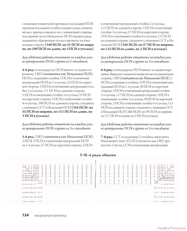 Вязаные проекты в книге «Ажурное вязание крючком». Продолжение