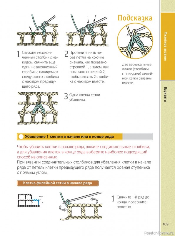 Вязаные проекты в книге &laquo;Ажурное вязание крючком&raquo;. Продолжение