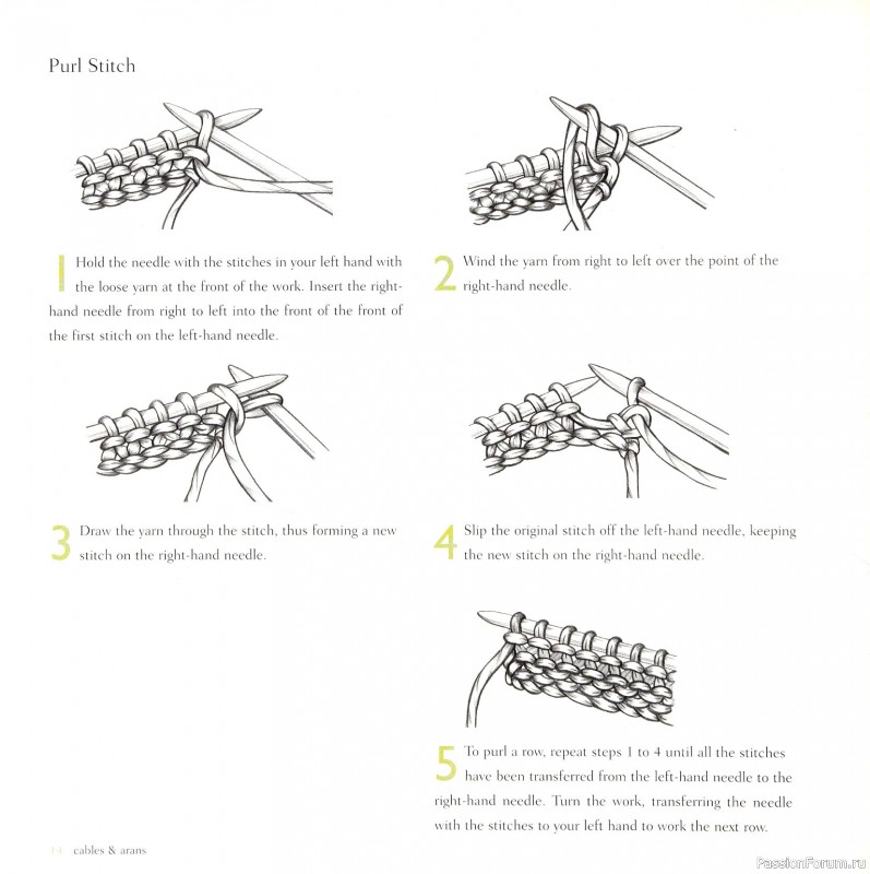 Вязаные проекты в книге &laquo;Cables & Aran Stitches-250 to Knit&raquo;