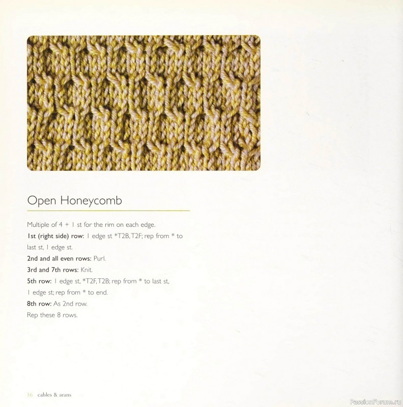 Вязаные проекты в книге &laquo;Cables & Aran Stitches-250 to Knit&raquo;