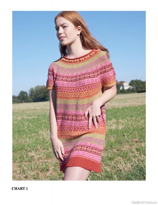 Вязаные проекты в книге «Fair Isle Fashion Knits». Продолжение