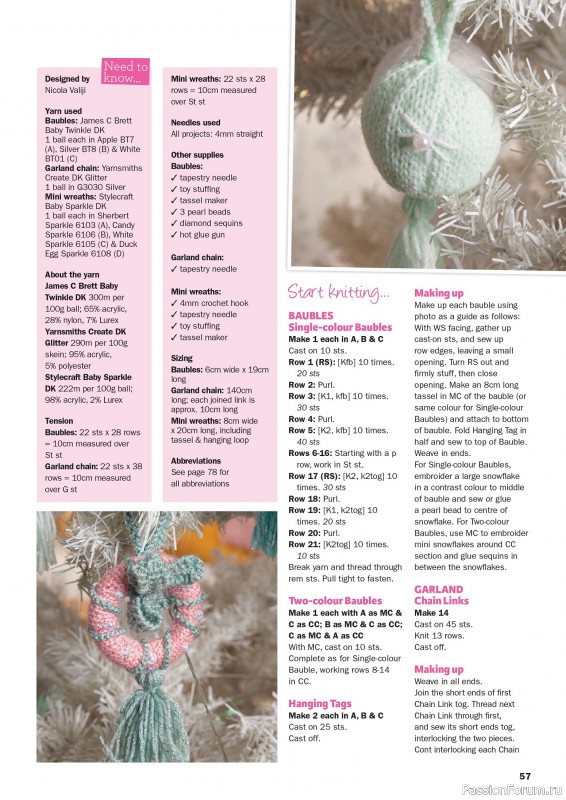 Вязаные проекты в журнале «Knit Now №185 2025»