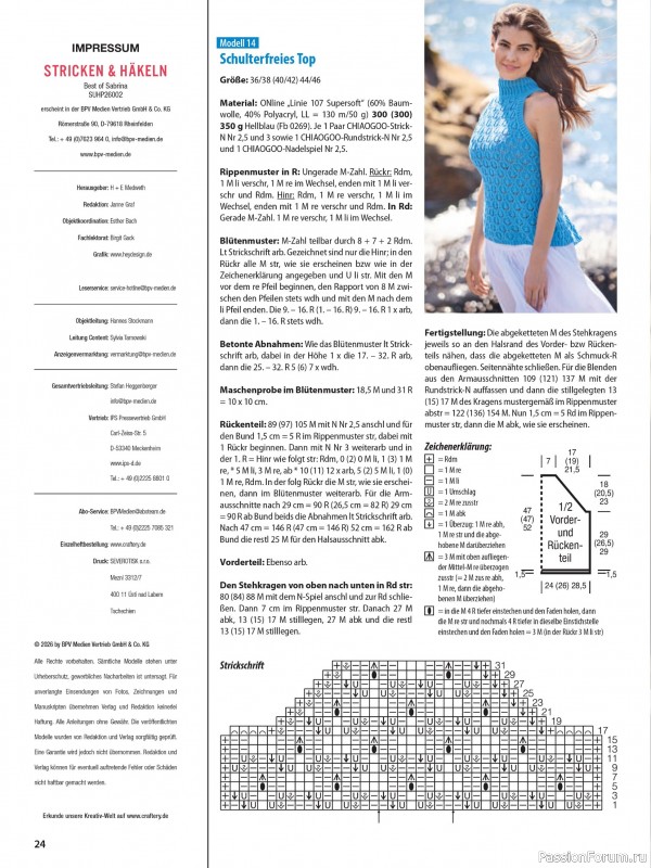 Вязаные проекты в журнале &laquo;Stricken und Hakeln №2 2026&raquo;