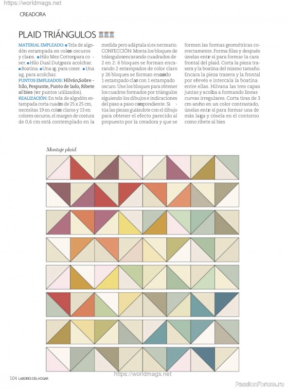 Коллекция проектов для рукодельниц в журнале &laquo;Labores del hogar №793 2025&raquo;