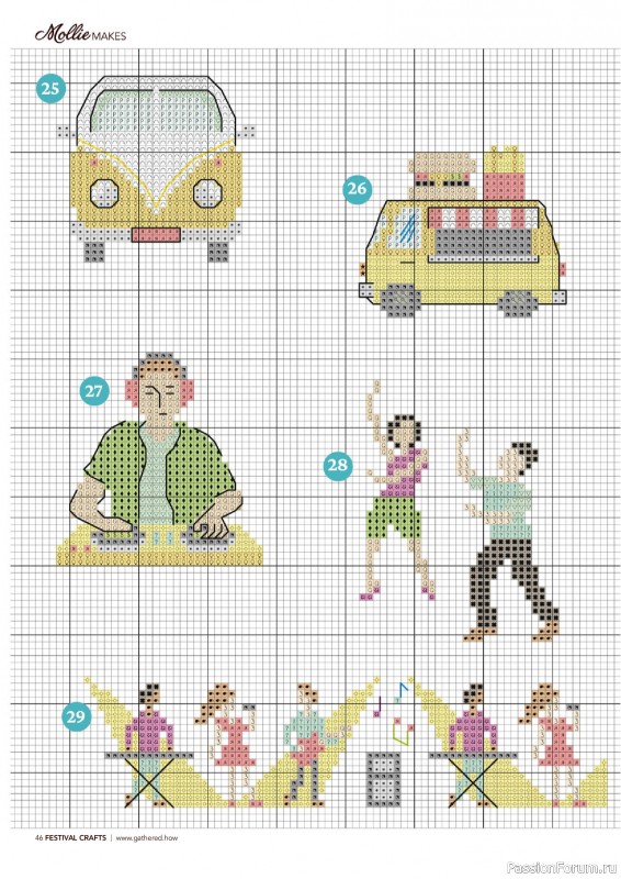 Коллекция проектов для рукодельниц в журнале «Mollie Makes - Festival Crafts 2026»