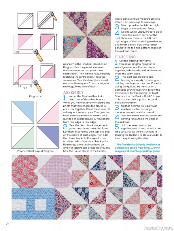 Коллекция проектов для рукодельниц в журнале «Quilters Companion №134 2025»